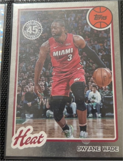 2025-26 Topps 45th Anniversary #80BK-5 Dwyane Wade — front