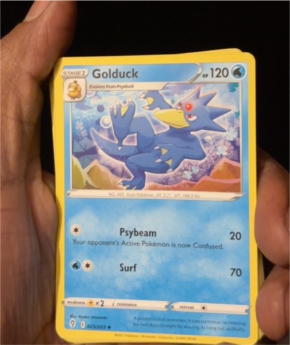 2021 Pokémon TCG #025 Golduck — front