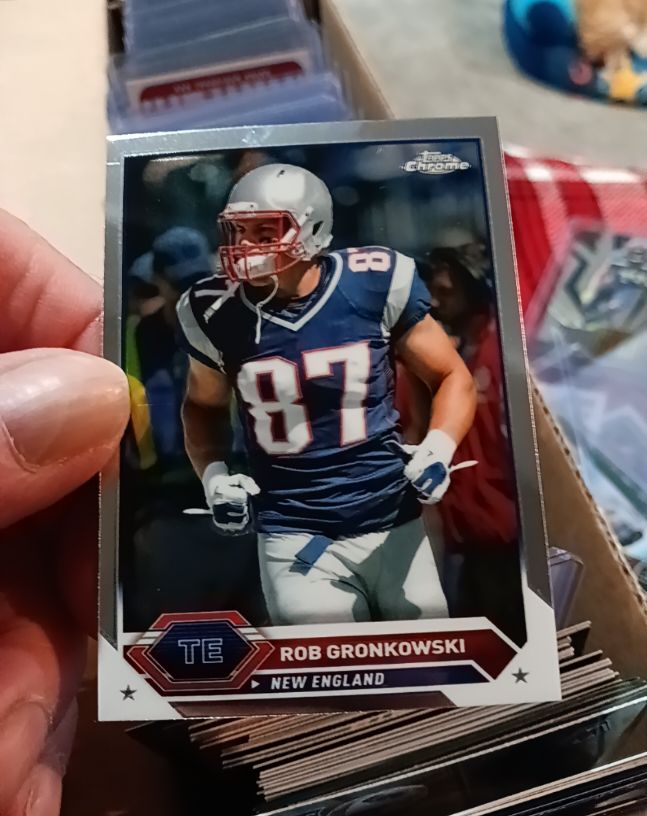 2023 Topps Composite Chrome #27 Rob Gronkowski — front