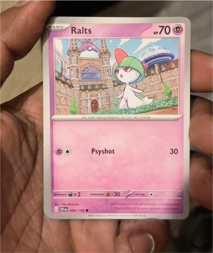 2023 Pokémon Scarlet & Violet #084 Ralts — front