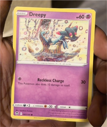 2022 Pokémon TCG Silver Tempest #087 Dreepy — front