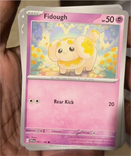 2024 Pokémon Scarlet & Violet Paldean Fates #38 Fidough — front