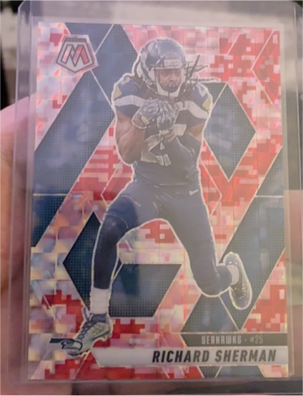 2025 Panini Mosaic #25 Richard Sherman — front
