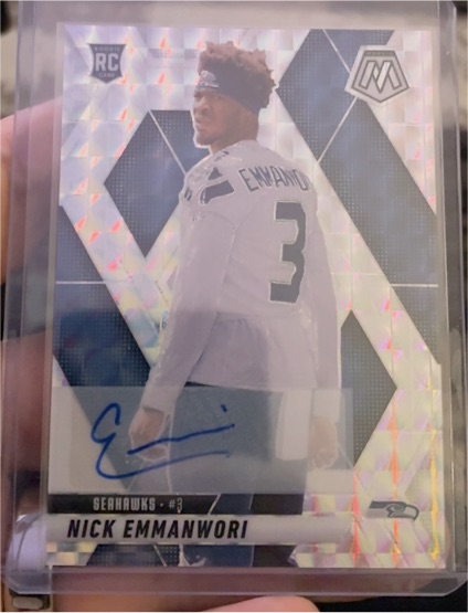 2025 Panini Mosaic #321 Nick Emmanwori — front