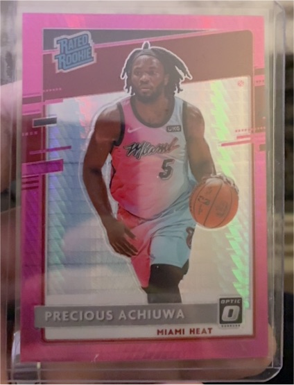2020-21 Panini Donruss Optic #170 Precious Achiuwa — front