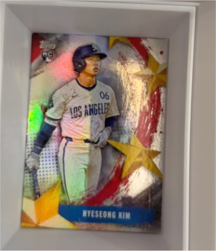 2025 Topps Update Stars of MLB #SMLB-83 Hyeseong Kim — front
