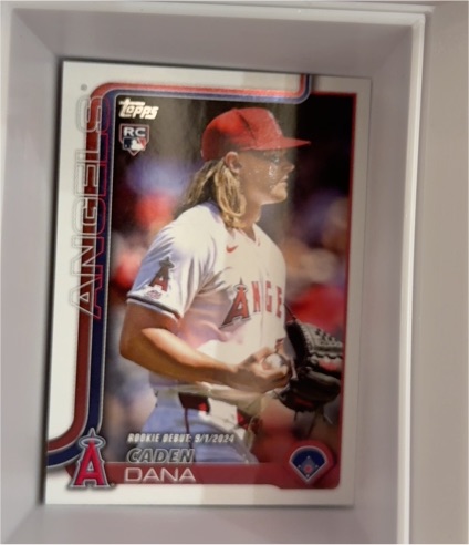 2025 Topps Update Series #US187 Caden Dana — front