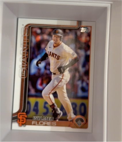 2025 Topps Update #US160 Wilmer Flores — front