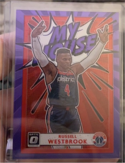 2020-21 Donruss Optic #14 Russell Westbrook My House — front