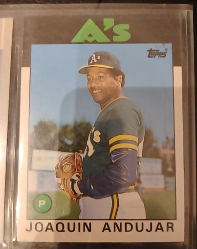 1986 Topps Traded #3T Joaquin Andujar — front