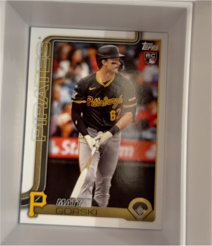 2025 Topps Update #US190 Matt Gorski — front