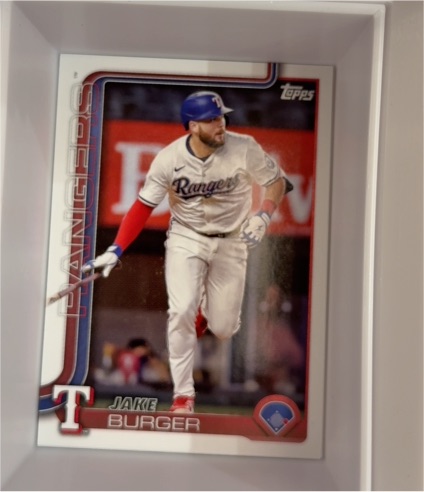 2025 Topps Update Series #US98 Jake Burger — front