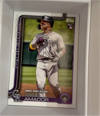 2025 Topps Update Series #US94 Adael Amador — front