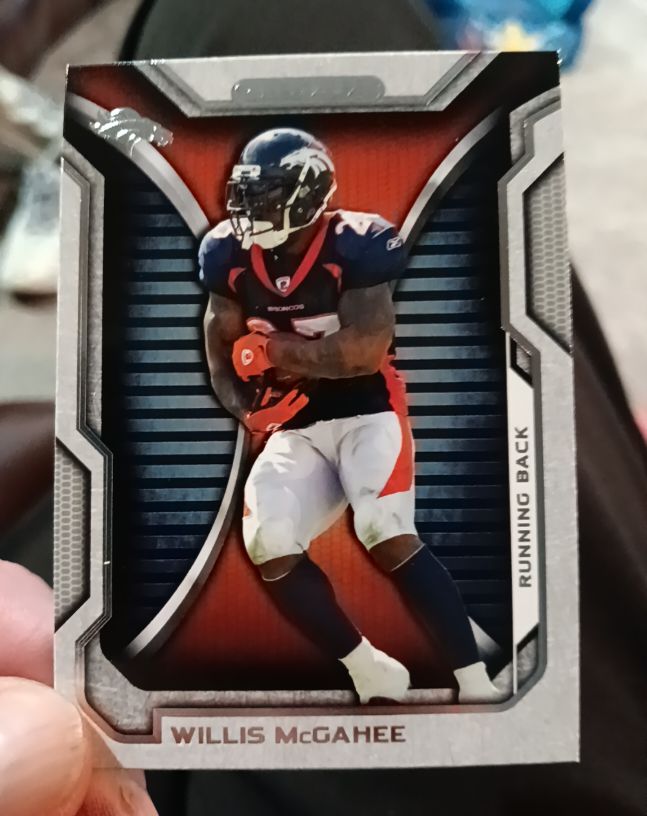 2012 Topps Strata #52 Willis McGahee — front