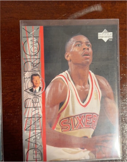 1996 Upper Deck #350 Allen Iverson — front