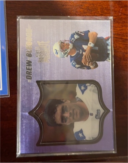1998 Playoff Absolute SSD #45 Drew Bledsoe — front