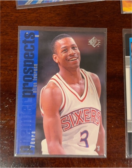 1996-97 Upper Deck SP #141 Allen Iverson — front