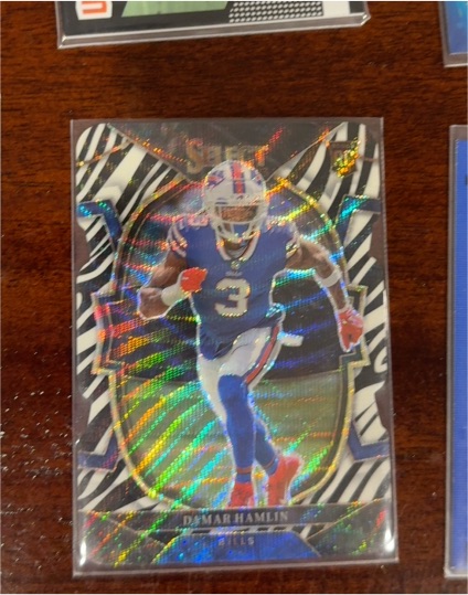 2022 Panini Select Football #3 Damar Hamlin — front
