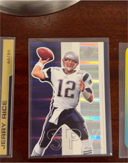 2005 Upper Deck SPx #53 Tom Brady — front