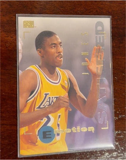 1994-95 Skybox Emotion #46 Eddie Jones — front