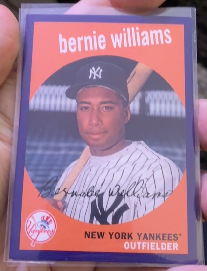 2018 Topps Archives #84 Bernie Williams New York Yankees — front