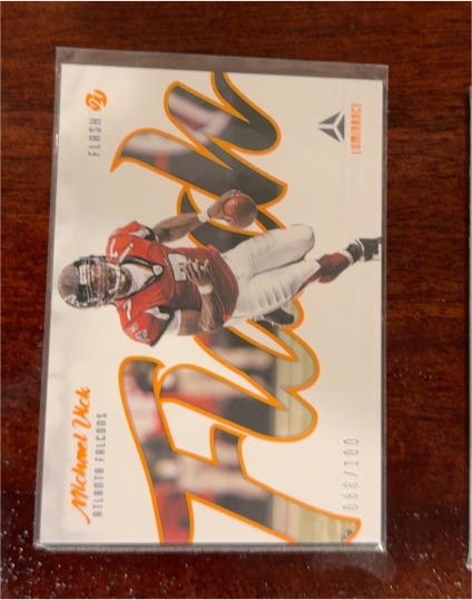2021 Panini Luminance Flash #F-10 Michael Vick — front