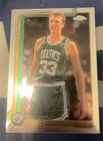2025-26 Topps Chrome #243 Larry Bird — front