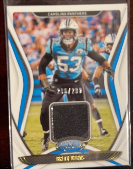 2020 Panini Certified #288 Brian Burns — front