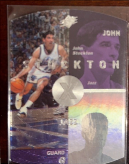 1997-98 Upper Deck SPx #45 John Stockton — front