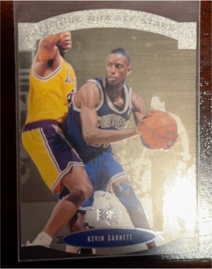 1995-96 Upper Deck SP #AS28 Kevin Garnett — front