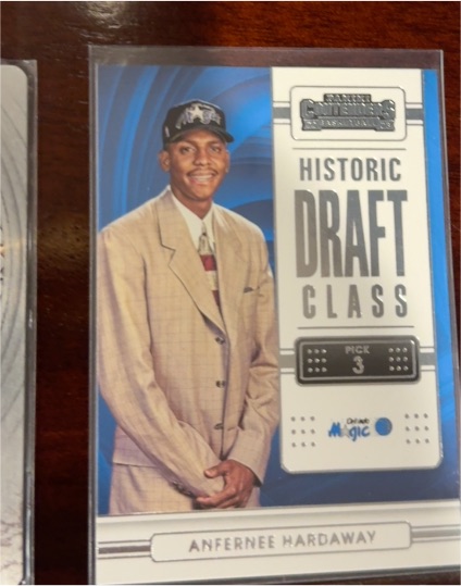 2022-23 Panini Contenders #5 Anfernee Hardaway Historic Draft Class — front