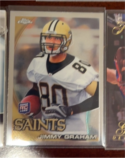 2010 Topps Chrome #C67 Jimmy Graham — front