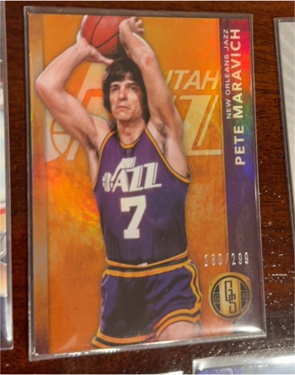 2015-16 Panini Gold Standard #176 Pete Maravich — front