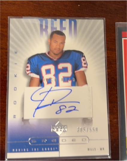 2002 Upper Deck Making The Grade #305 Josh Reed — front