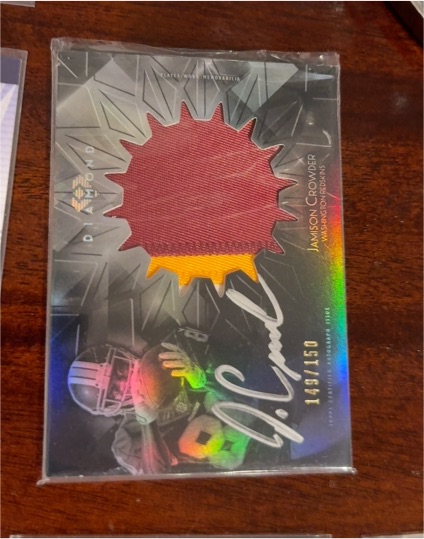 2015 Topps Platinum #RAJP-JC Jamison Crowder — front