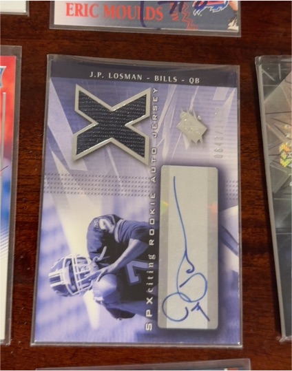 2004 Upper Deck SPx #212 J.P. Losman — front