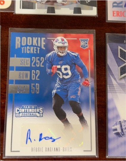 2016 Panini Contenders #178 Reggie Ragland Rookie Ticket — front