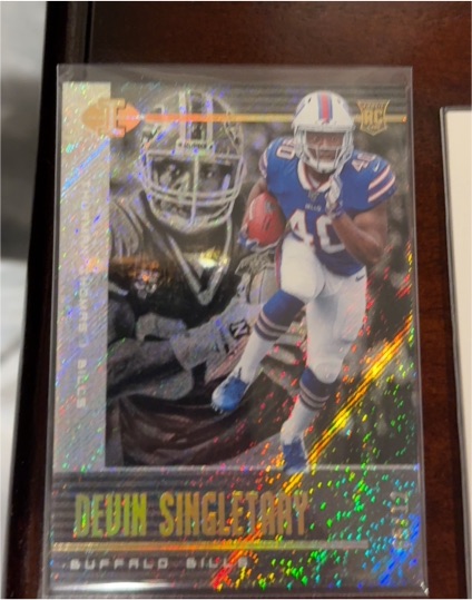 2019 Panini Illusions #62 Devin Singletary — front