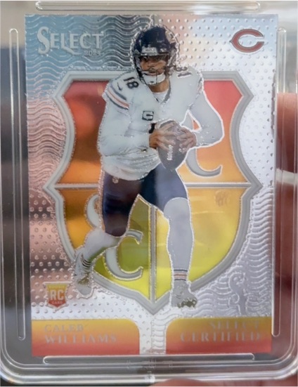 2024 Panini Select #1 Caleb Williams Select Certified Rookie — front