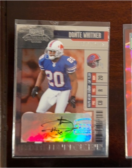 2006 Playoff Contenders #20 Donte Whitner — front
