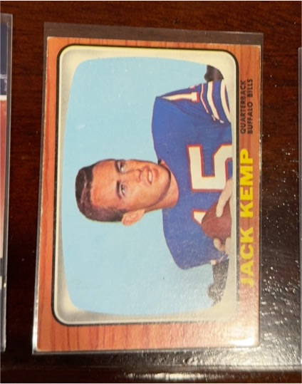 1966 Topps #26 Jack Kemp — front