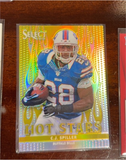 2013 Panini Select #1 C.J. Spiller Hot Stars — front