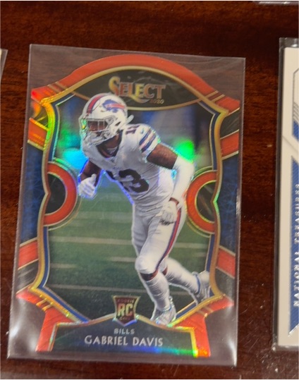 2020 Panini Select #82 Gabriel Davis RC Concourse — front