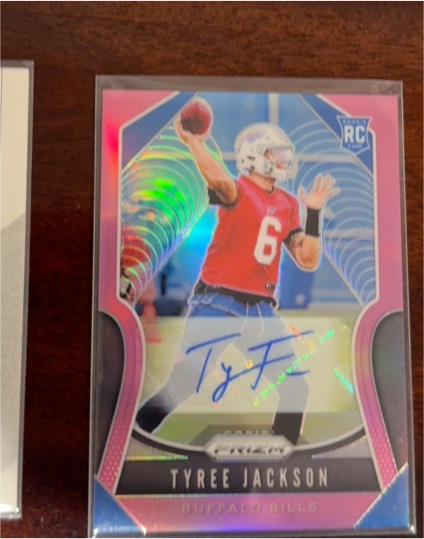 2019 Panini Prizm #321 Tyree Jackson — front