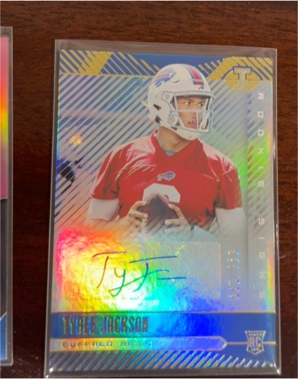 2019 Panini Illusions Rookie Signs #RS-TRJ Tyree Jackson — front