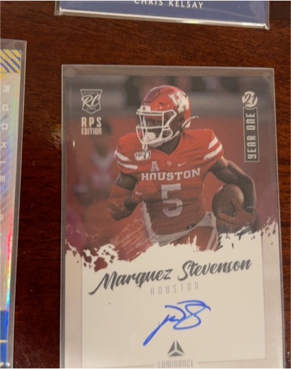2021 Panini Luminance #104 Marquez Stevenson — front