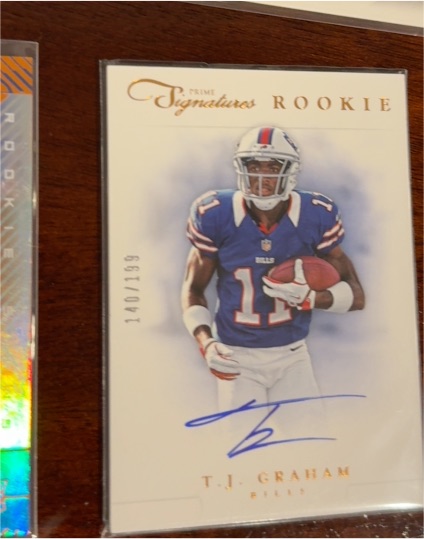 2012 Panini Prime Signatures #273 T.J. Graham — front