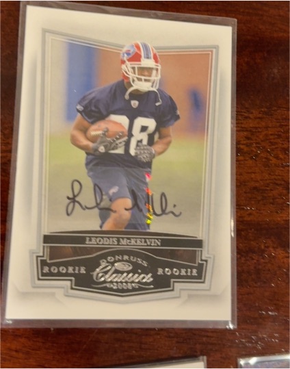 2008 Donruss Classics Rookie Leodis McKelvin — front