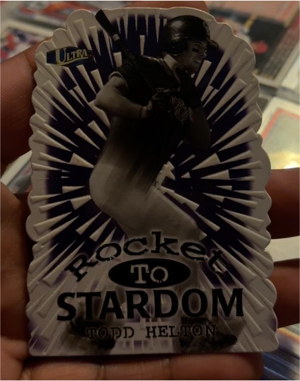 1998 Ultra #10RS Todd Helton Rocket to Stardom — front