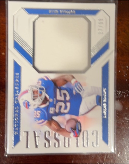 2018 Panini National Treasures Colossal #CM-MC LeSean McCoy — front